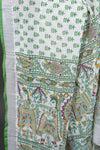 Premium Khadi Cotton Tree Printed Saree