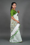 Premium Khadi Cotton Tree Printed Saree