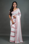 Sitara White Saree