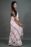 Sitara White Saree