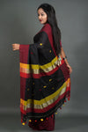 Inaya Black Saree