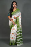 Charu Green Saree