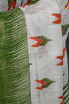 Charu Green Saree