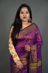 Daksha Purple Saree