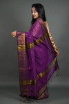 Daksha Purple Saree