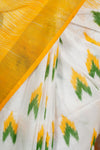 Charu Yellow Saree