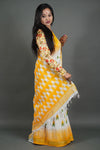 Charu Yellow Saree