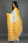 Charu Yellow Saree