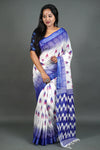 Charu Blue Saree