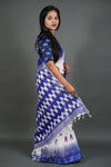 Charu Blue Saree