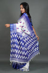 Charu Blue Saree