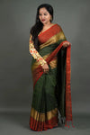 Divya Green Saree