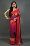 Divya Purple Saree