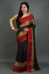 Divya Black Saree