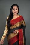 Divya Black Saree