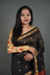 Simran Black Saree