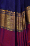 Divya Blue Saree