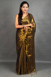 Metallic Gold Handloom Tissue Saree