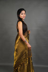 Metallic Gold Handloom Tissue Saree