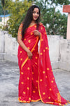 Garima Red Khadi